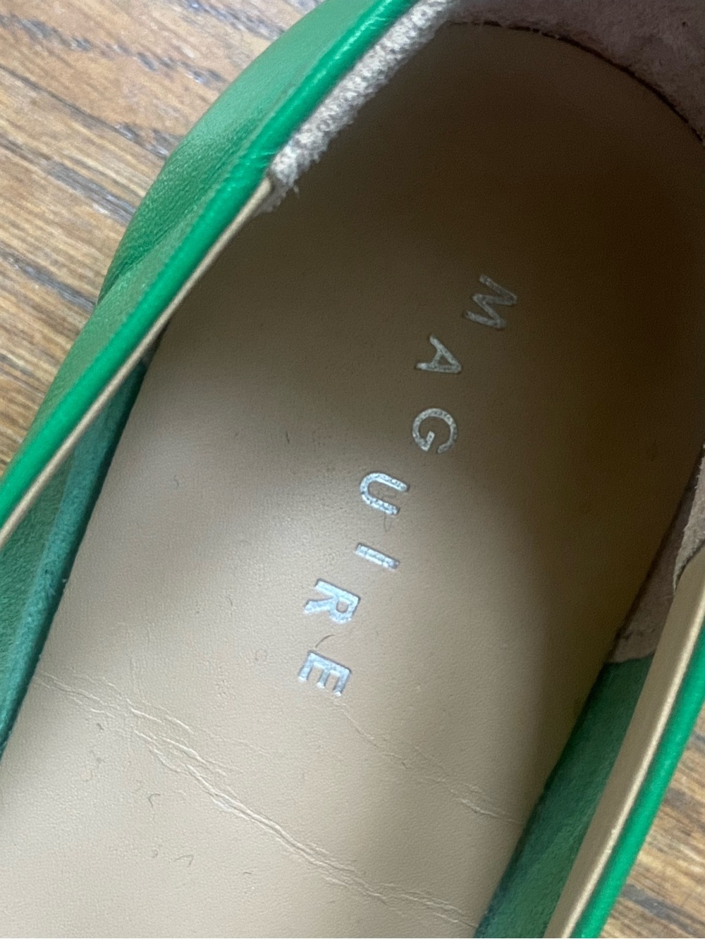 Maguire green glove ballet flats 36 - Picture 6 of 7